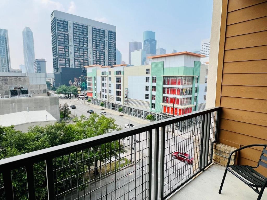 Downtown Apart 1 Bed 1 Bath Free Parking Leilighet Houston Eksteriør bilde