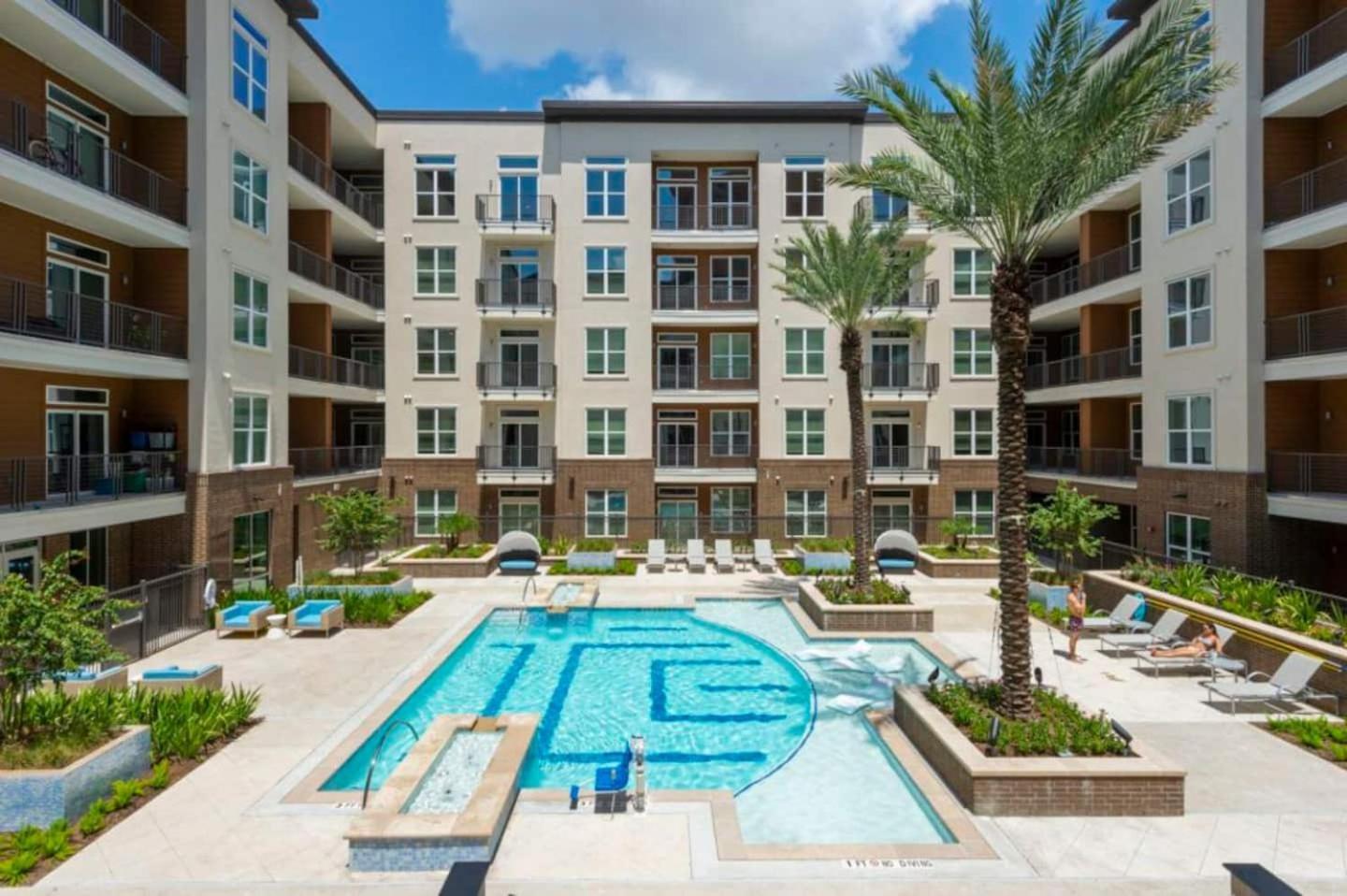 Downtown Apart 1 Bed 1 Bath Free Parking Leilighet Houston Eksteriør bilde
